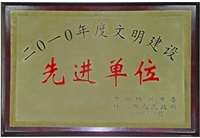 熱烈慶祝公司被評(píng)為株洲市“2010年度文明建設(shè)先進(jìn)單位”